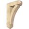 Ekena Millwork Thorton Arts and Crafts Rough Sawn Bracket w/ Offset Brace, Douglas Fir, 8"W x 26"D x 38"H BKT0806X26X38THR03RDF - alternate 1